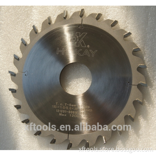grooving saw blade for plywood solid wood